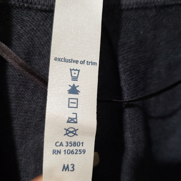 LULULEMON Cardigan Sweater Wrap Charcoal Gray Size 4 - Picture 4 of 5